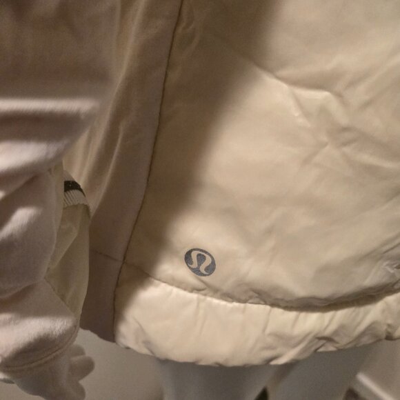 Lululemon What the Fluff Pullover Jacket Polar Cream 4 - Picture 6 of 6